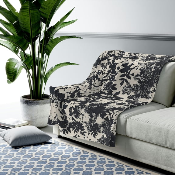 TSmartArt @ Walmart. Velveteen Plush Throw Blanket, 50"×60" & 60"×80".