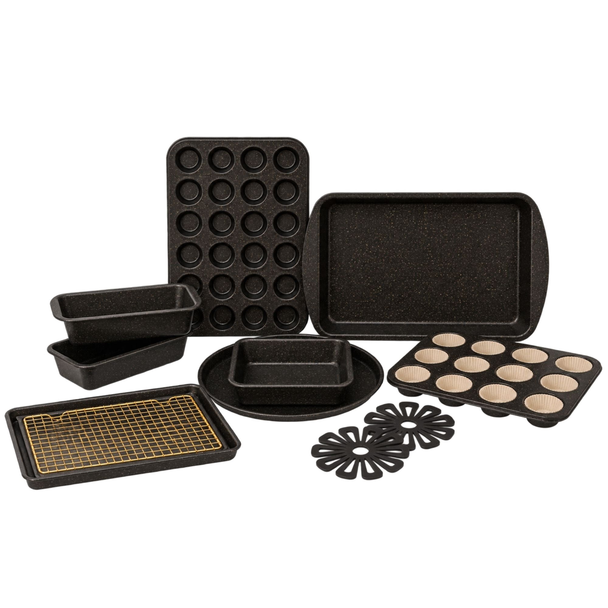 Thyme & Table 24-Piece Non-Stick Metal Bakeware Set