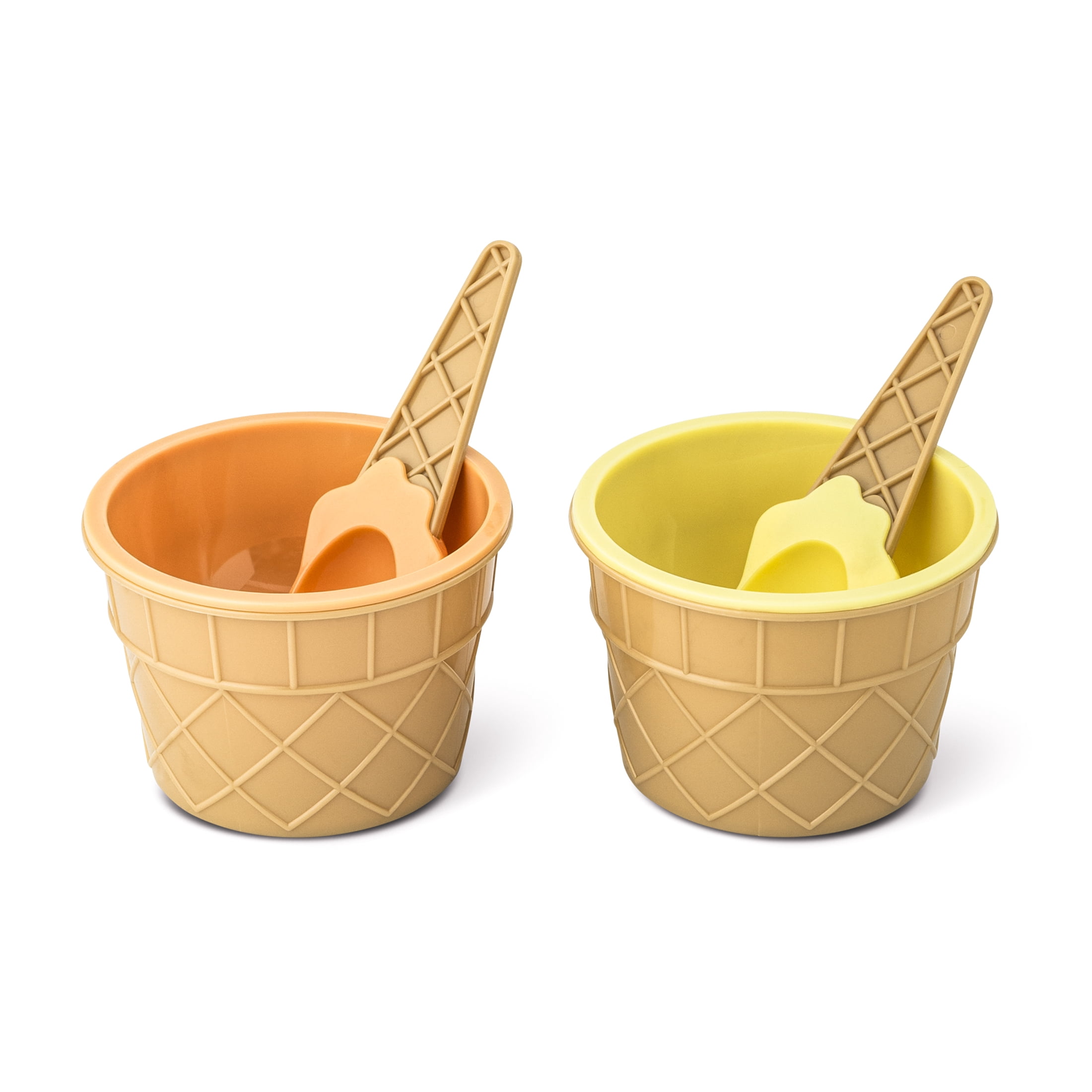 Thyme & Table Ice Cream Bowls - Yellow, 2-Pack