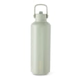 thumbnail interactive-video image 1 of Thyme & Table 32oz Stainless Steel Cleo Bottle with Straw, Mint, 1 of 8