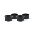 thumbnail image 1 of Thyme & Table 4-Piece Ramekin Set - Atlantic Blue Ribbed, 1 of 6