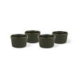 thumbnail image 1 of Thyme & Table 4-Piece Ramekin Set - Moss Green Ribbed, 1 of 6