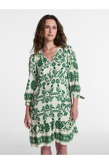 Time and Tru Dresses in Time and Tru | Green - Walmart.com