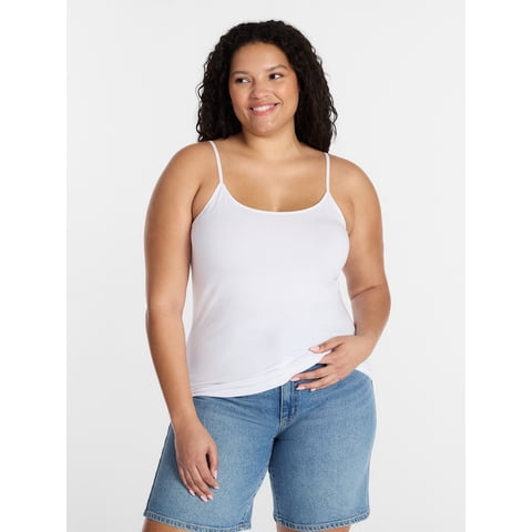 Women’s Adjustable Strap Cami, Sizes XS-XXXL