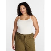 Time and Tru Women s Adjustable Strap Cami, Sizes XS-L