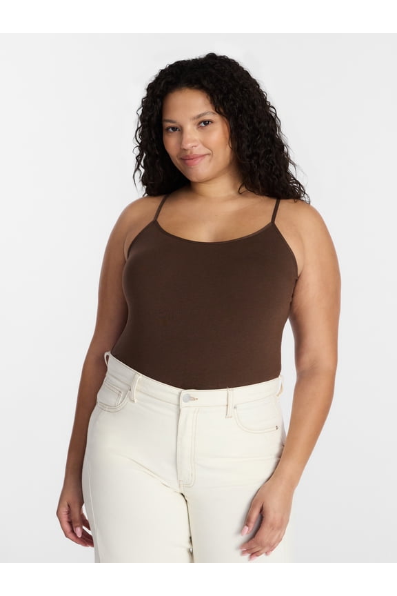 Women’s Adjustable Strap Cami, Sizes XS-XXXL