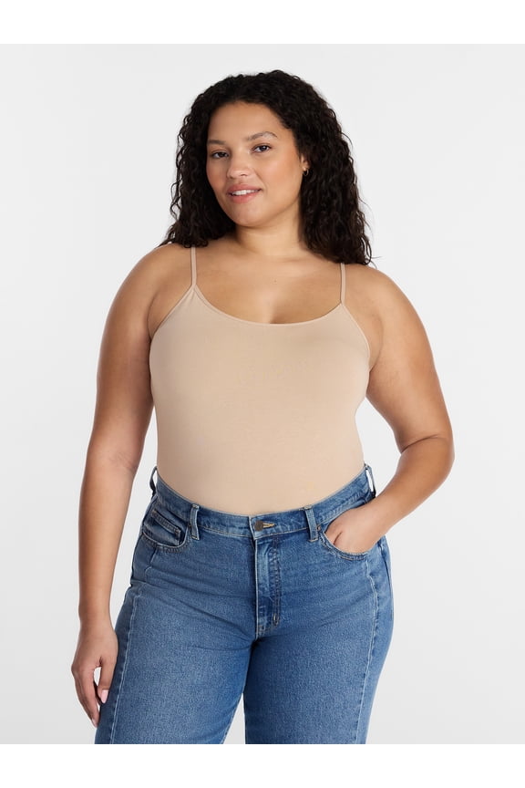 Women’s Adjustable Strap Cami, Sizes XS-XXXL