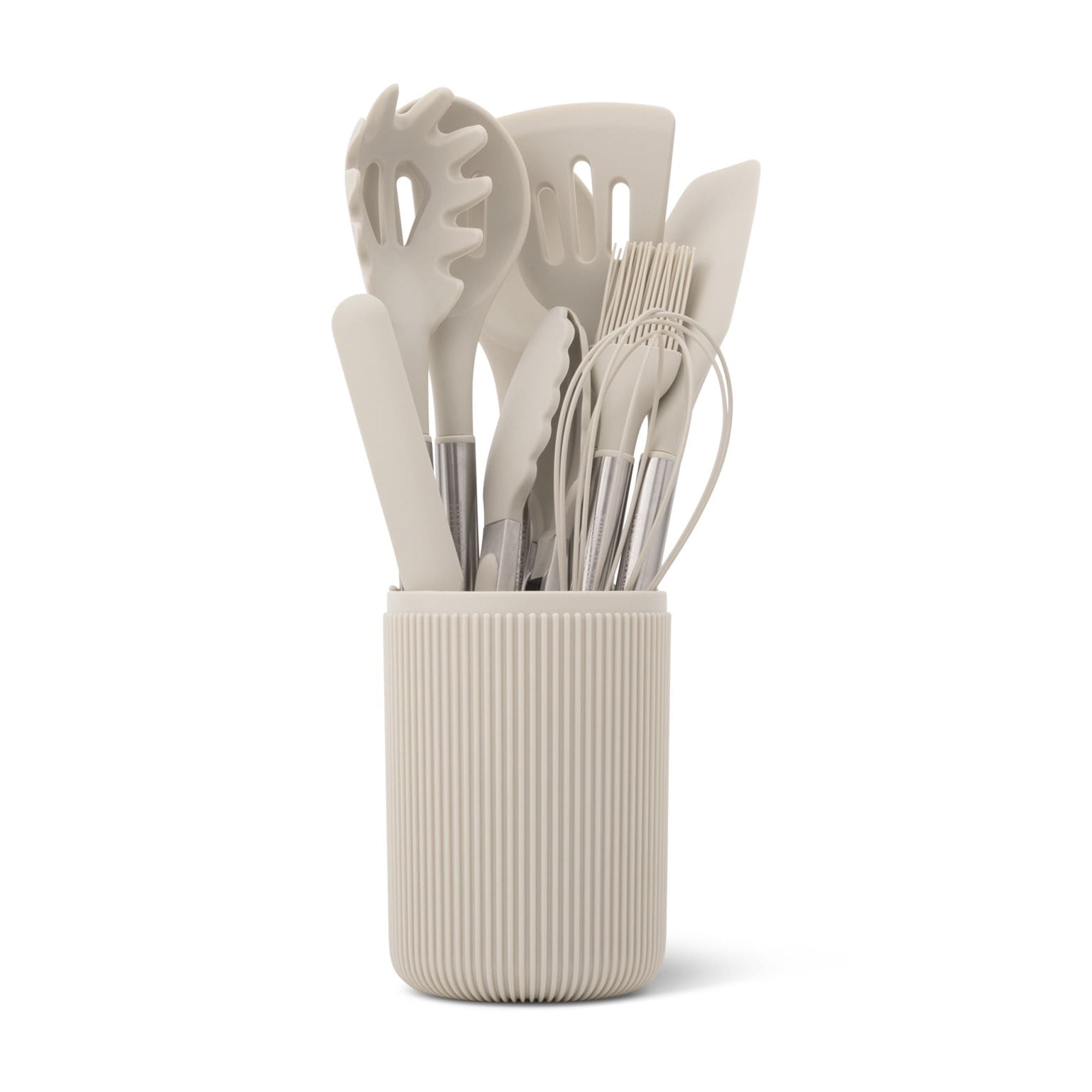 Thyme & Table 10-Piece Silicone Gadget Set - Taupe