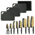 thumbnail image 1 of Thyme & Table 20-Piece Knife Set - Black, 1 of 10