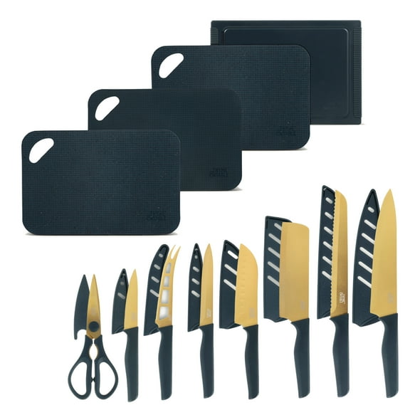 Thyme & Table 20-Piece Knife Set - Blue