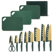 Thyme & Table 20-Piece Knife Set - Green