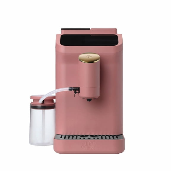 Thyme & Table Fully Automatic Espresso Machine, Faded Rose