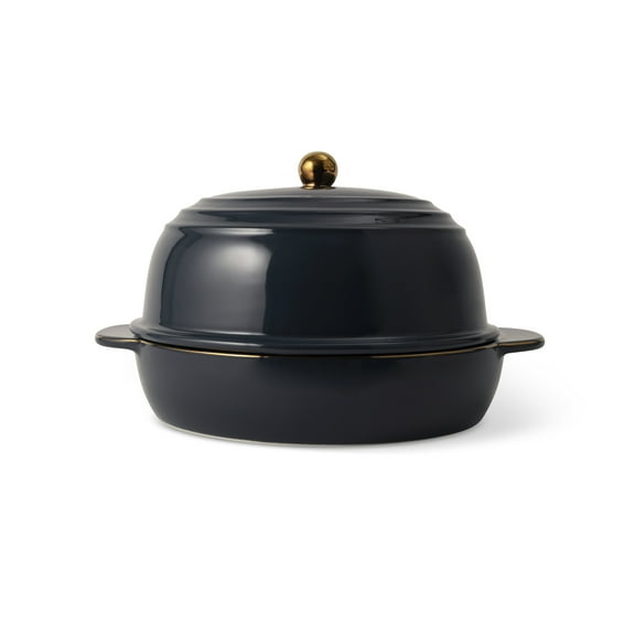 Thyme & Table Ceramic Bread Oven - Atlantic Blue