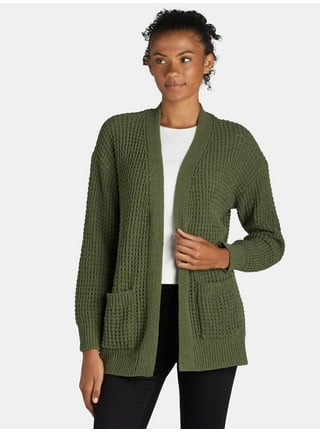 Womens Chenille Cardigan