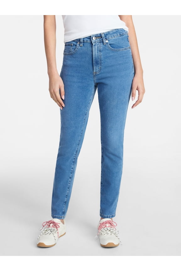 Women's High Rise Skinny Jean, Sizes 0-22, 0S-22S