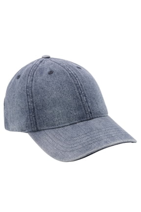 Solid Baseball Hat- Medium Denim