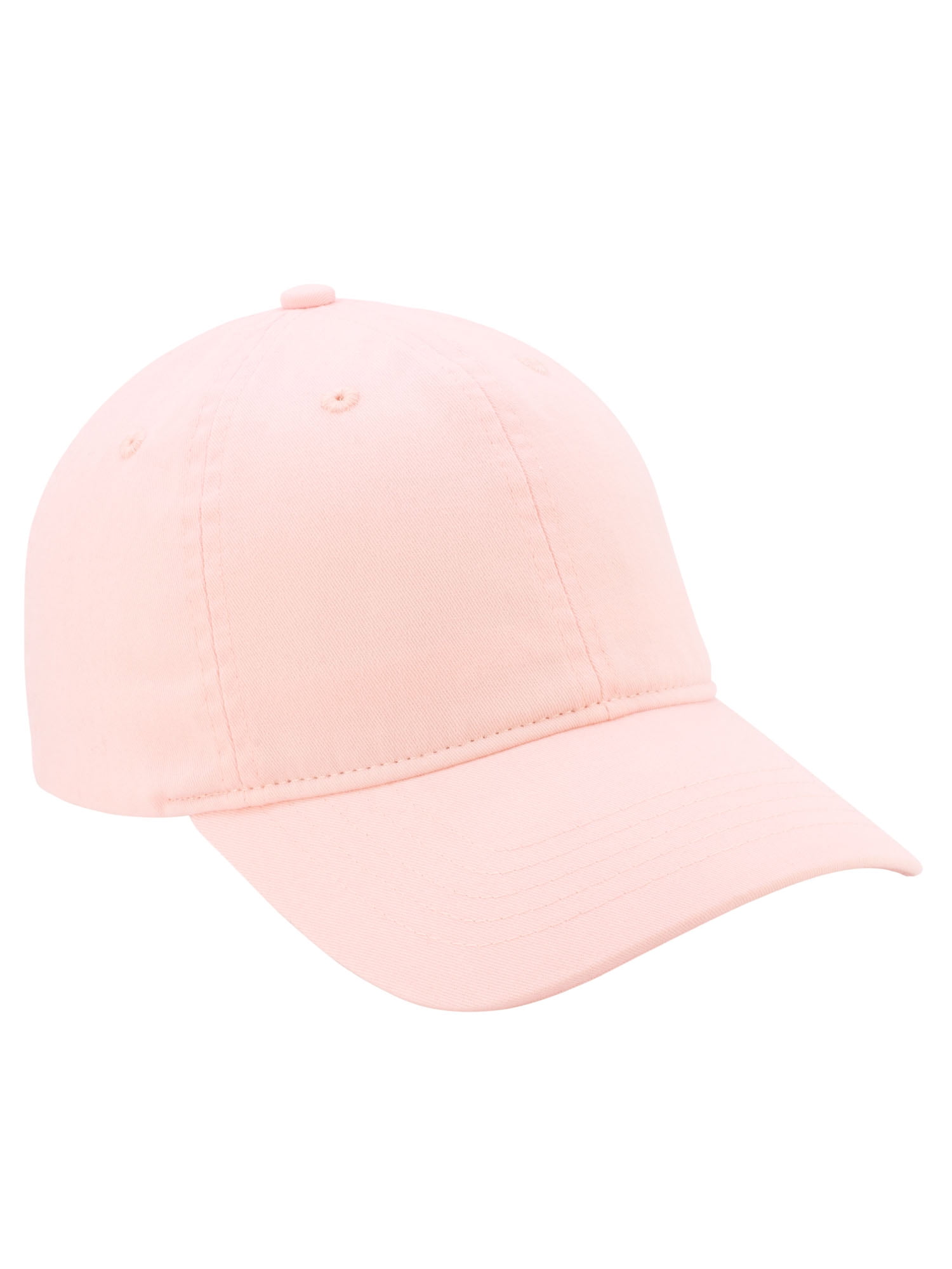 Time and Tru Solid Baseball Hat- Pink Starlight
