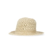 Time and Tru Women s Crochet Bucket Hat, One Size