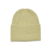 Time and Tru Women's Wide Cuff Beanie Hat, One Size, Lime