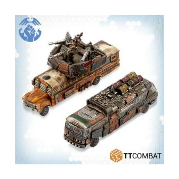 TT Combat Battle Bus/Remote Bomb Bus (2nd Edition) New