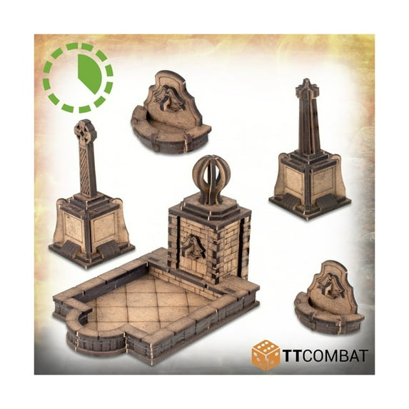 TT Combat Courtyard Accessories New
