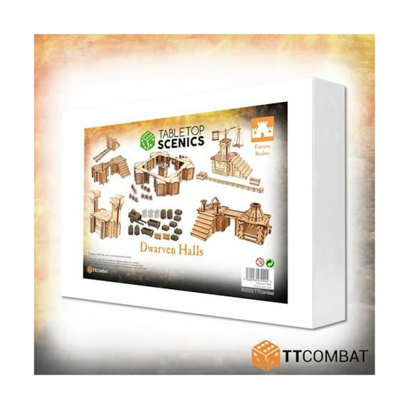 TT Combat Dwarven Halls - White Box Bundle New