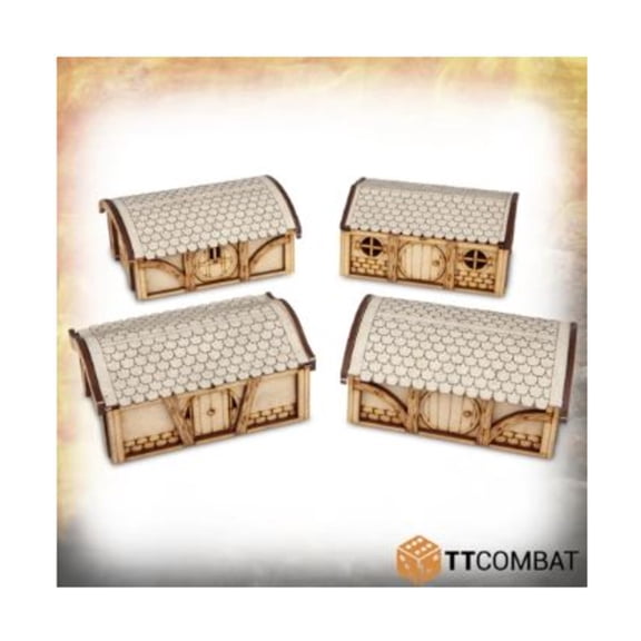 TT Combat Halfling Homestead - House Set B New