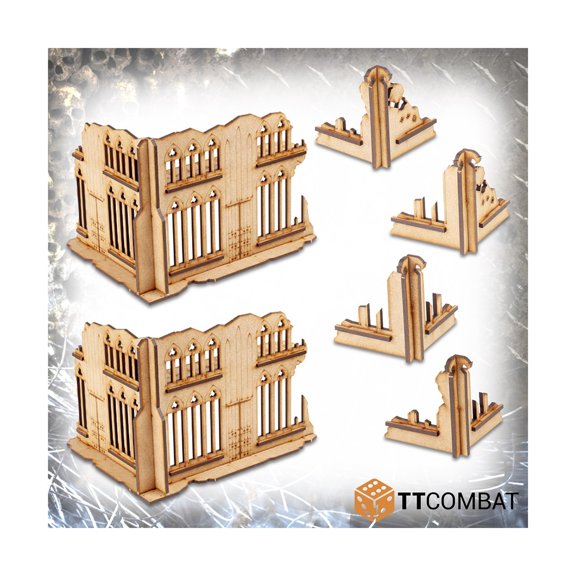 TT Combat Municipium Sector - Medium Corner Ruins New