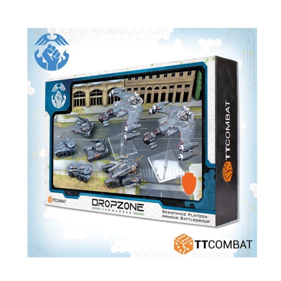 TT Combat Resistance Platoon Armour Battlegroup New