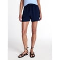 thumbnail image 1 of Time and Tru Women's Double Cloth Cargo Short, Sizes XS-XXXL, 1 of 6