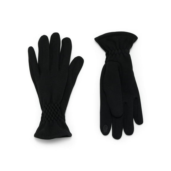 Time and Tru Quilted Cuffs Knit Gloves