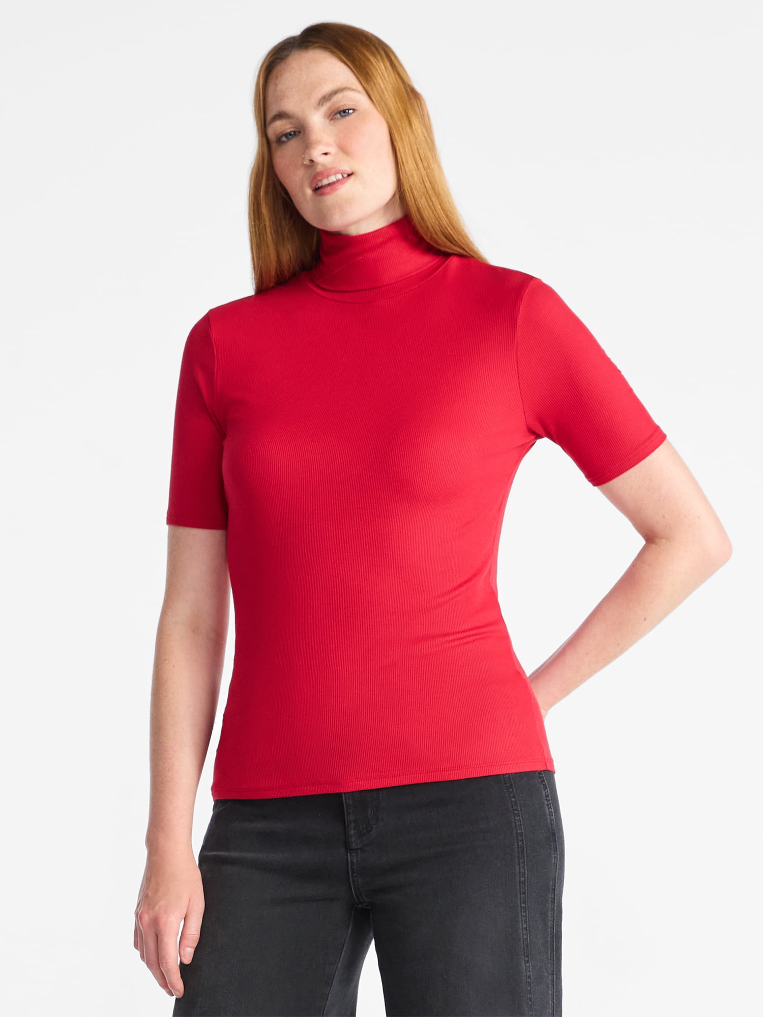 UrbanComfort Elbow Sleeve Knit Top – Versatile Everyday Style