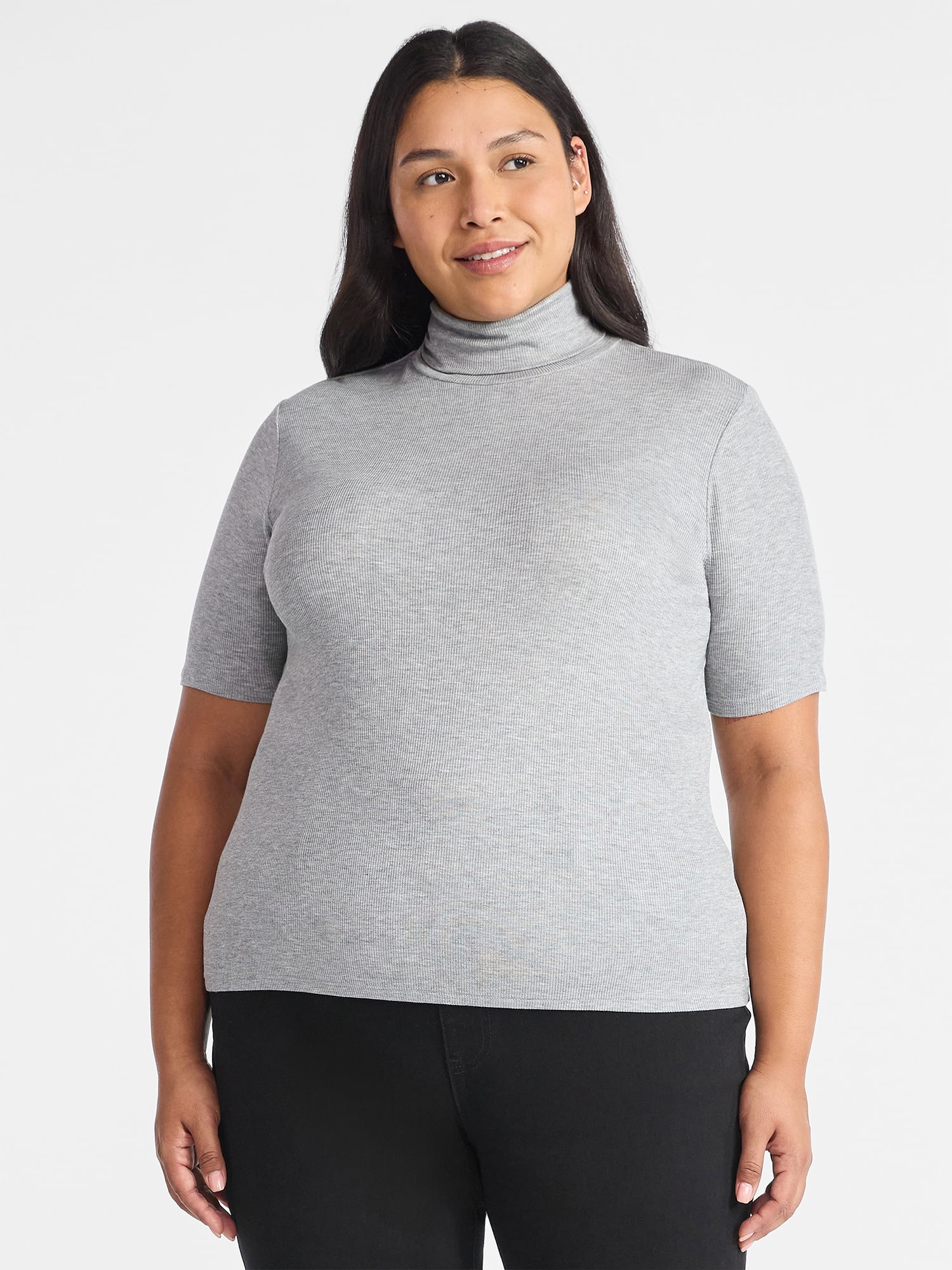 UrbanComfort Elbow Sleeve Knit Top – Versatile Everyday Style