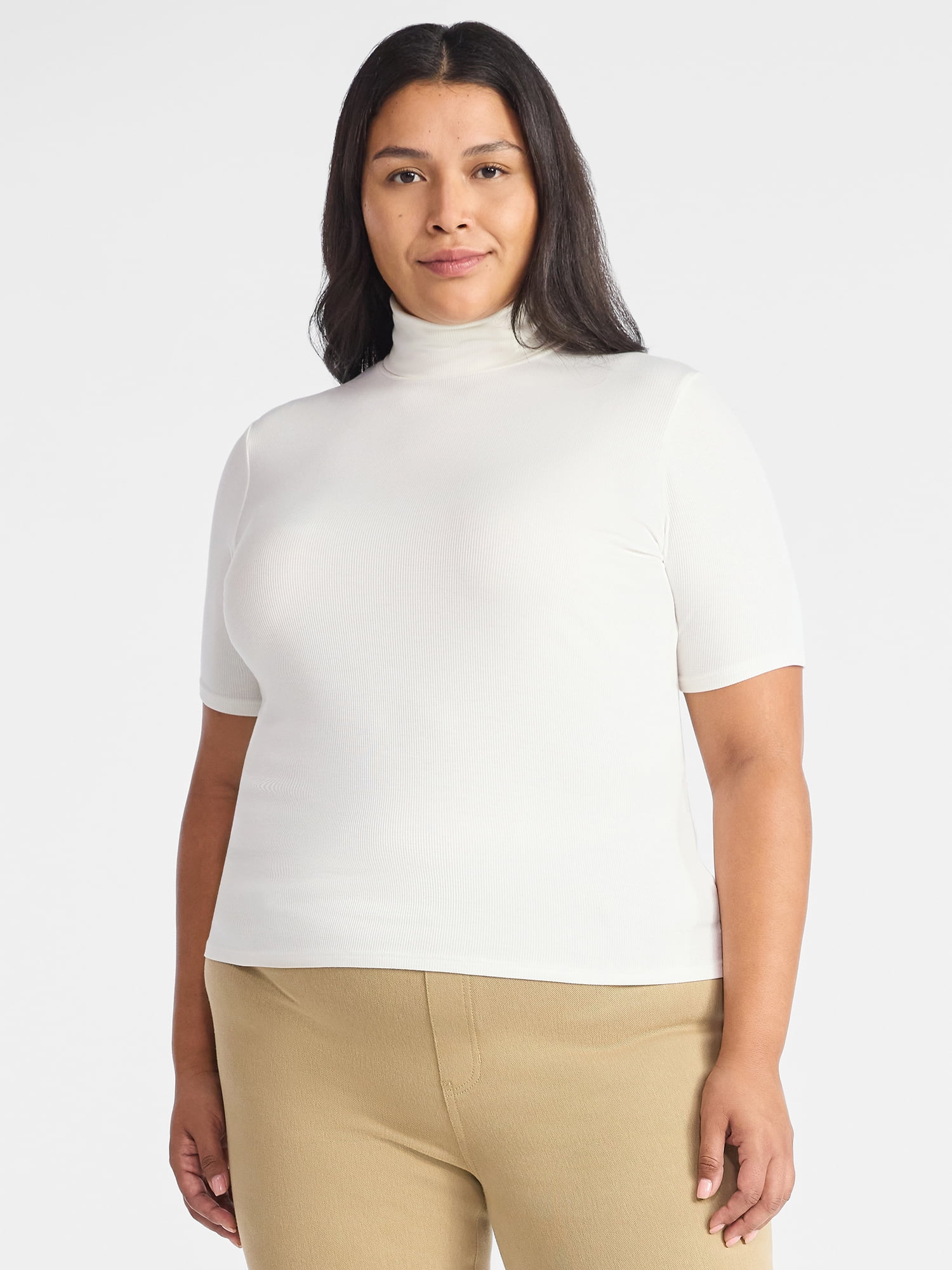 UrbanComfort Elbow Sleeve Knit Top – Versatile Everyday Style