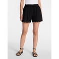 thumbnail image 1 of Time and Tru Women's Eyelet Trim Shorts, Sizes XS-XXXL, 1 of 6