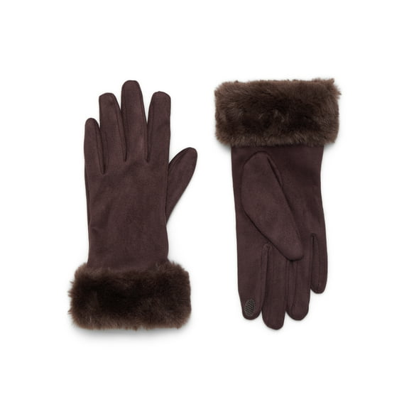 Time and Tru Faux Suede Gloves