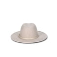 thumbnail image 1 of Time and Tru Women's Felt Fedora Hat, Oatmeal Heather, 1 of 1