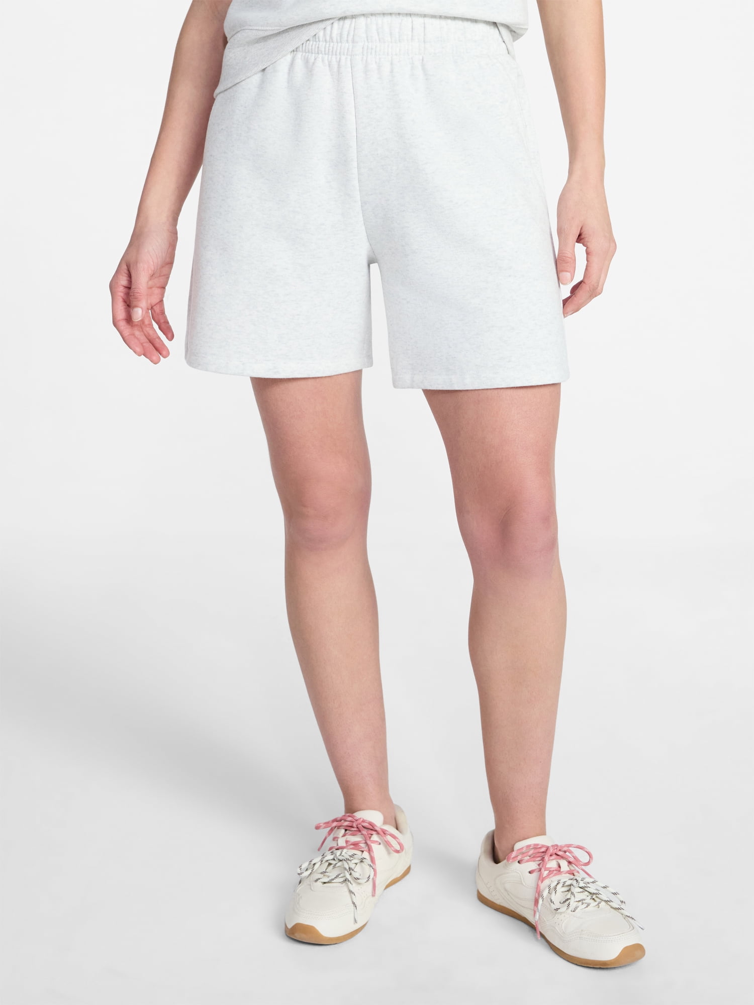Time and Tru Women's Fleece Shorts, Size XS-XXXL