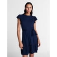 thumbnail image 1 of Time and Tru Women’s Flutter Sleeve Dress, sizes XS-4X, 1 of 6