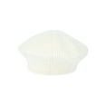 thumbnail image 1 of Time and Tru Women's Knit Beret, One Size Fits Most, Ivory, 1 of 3