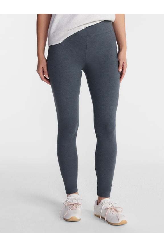 Women's Ankle Length Knit Leggings, 27" Inseam, XS-XXXL