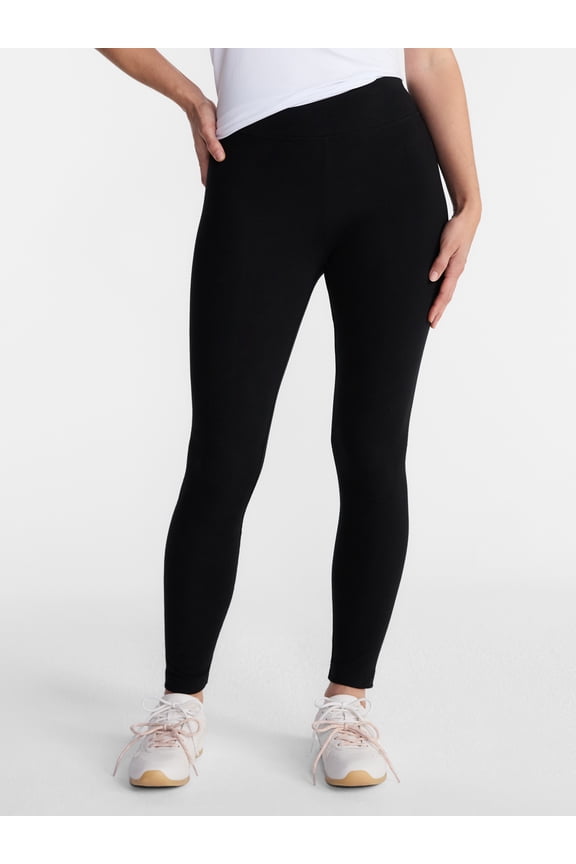 Women's Ankle Length Knit Leggings, 27" Inseam, XS-XXXL