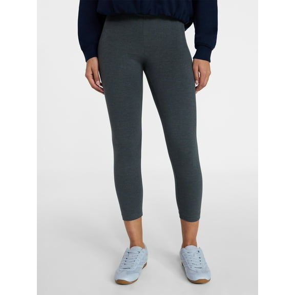 Time and Tru Women's Capri Leggings, XS-XXXL