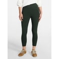thumbnail image 1 of Time and Tru Women's Capri Leggings, 22" Inseam, Sizes XS-XXXL, 1 of 6