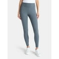 thumbnail image 1 of Time and Tru Women's High Rise Leggings, Ankle Length, Sizes XS-XXXL, 1 of 6