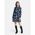 thumbnail image 1 of Time and Tru Women's Pintuck Yoke Dress with Long Sleeves, Sizes XS-XXXL, 1 of 4
