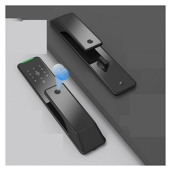 TT Lock Full-automatic Electronic Smart Door Lock With Biometric Fingerprint APP NFC Key Unlock ,Enjoy Smart Life