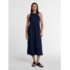 Time and Tru Women’s Sleeveless Henley Midi Dress,
