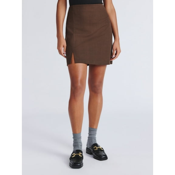 Time and Tru Women's Fashion Mini Skirt, Sizes XS-XXXL