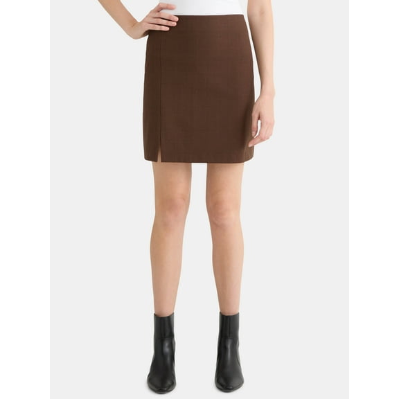 Time and Tru Women's Fashion Mini Skirt, Sizes XS-XXXL